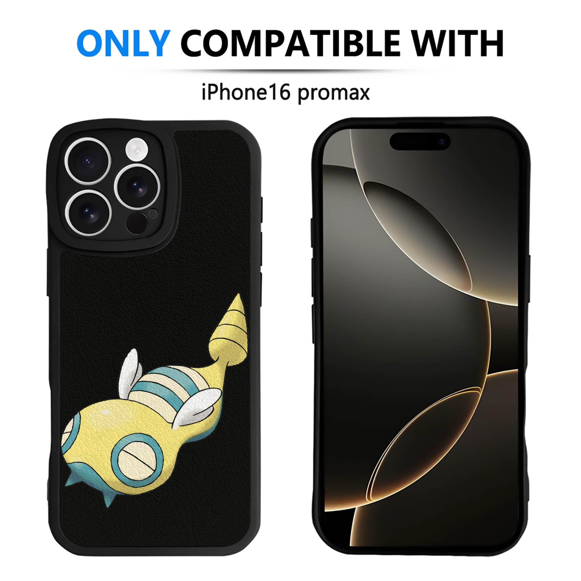 （画像用） ポケットモンスター Pokémon 【iPhone 16シリーズ対応】シリコンスマホケース（レザー調） 材質：シリコン